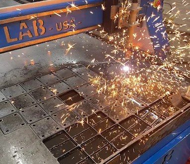 Star Lab CNC Plasma Table in Action